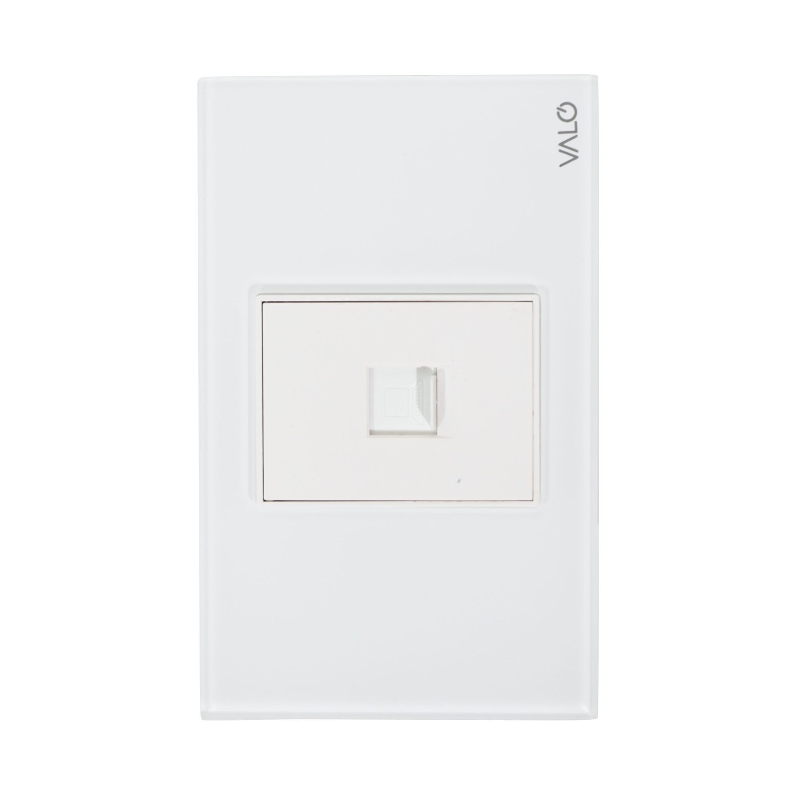 PLACA CON CONEXION A MODEM/INTERNET COLOR BLANCO