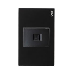 PLACA CON CONEXION A MODEM/INTERNET COLOR NEGRO