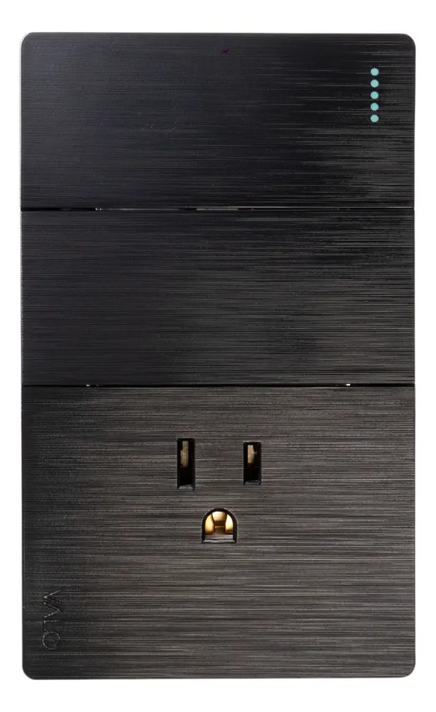 Placa con 2 Interruptores Escalera y 1 Contacto