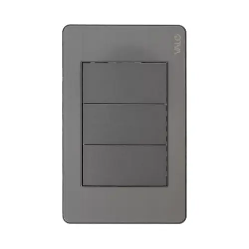 PLACA CIEGA COLOR GRIS