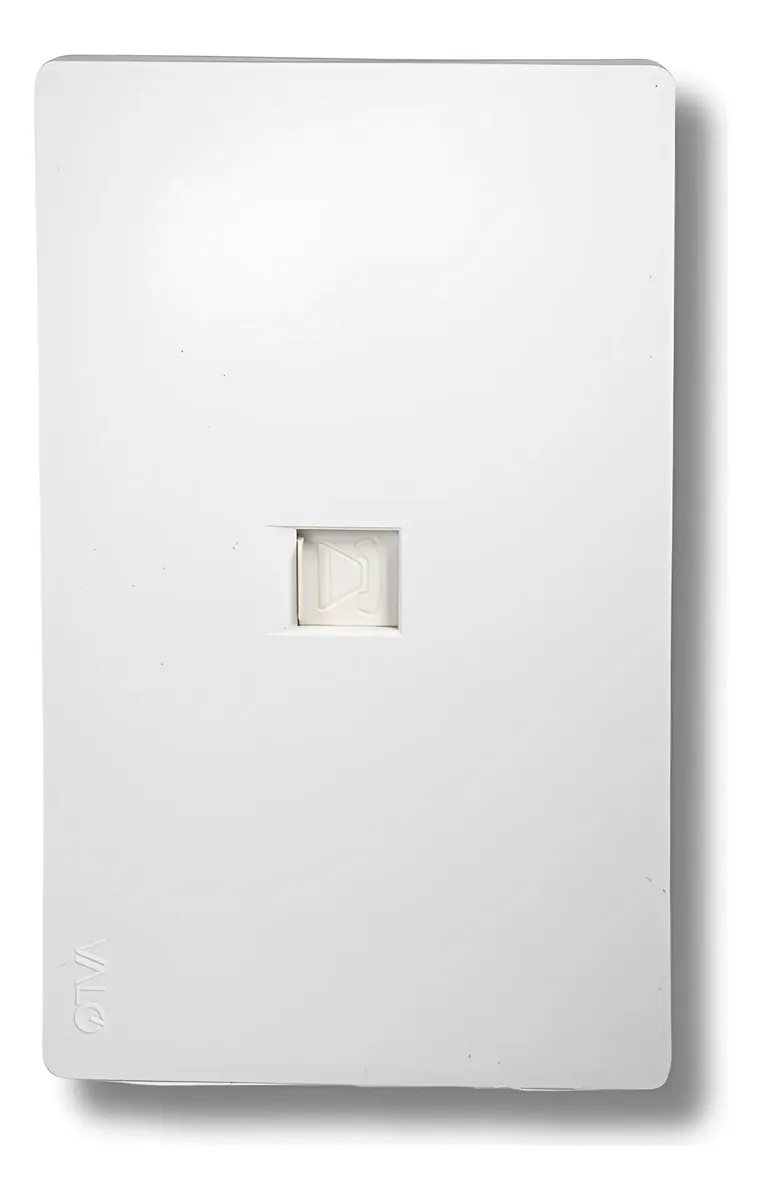 Placa con Toma de Teléfono