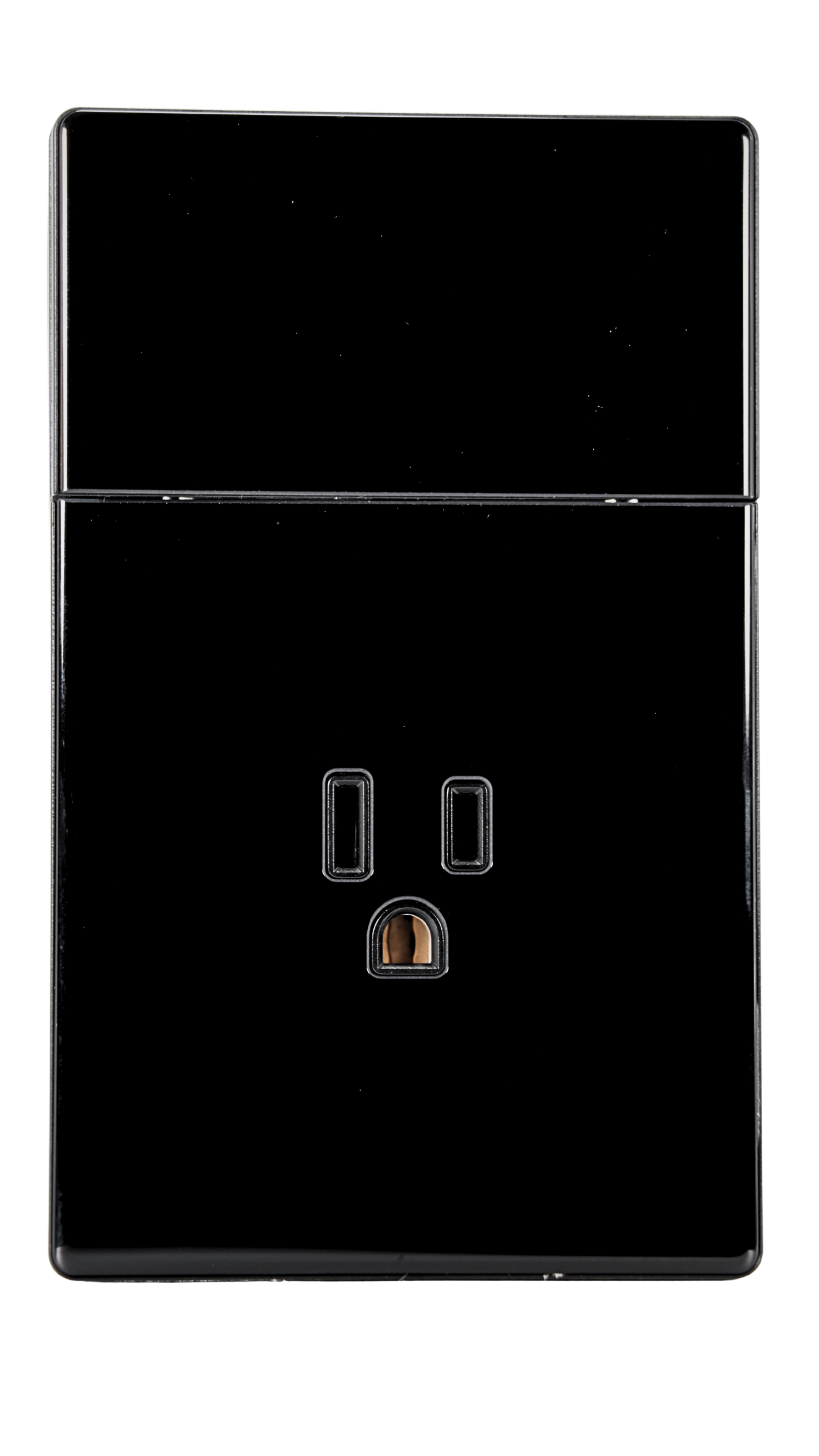 PLACA CON 1 INTERRUPTOR Y 1 RECEPTACULO