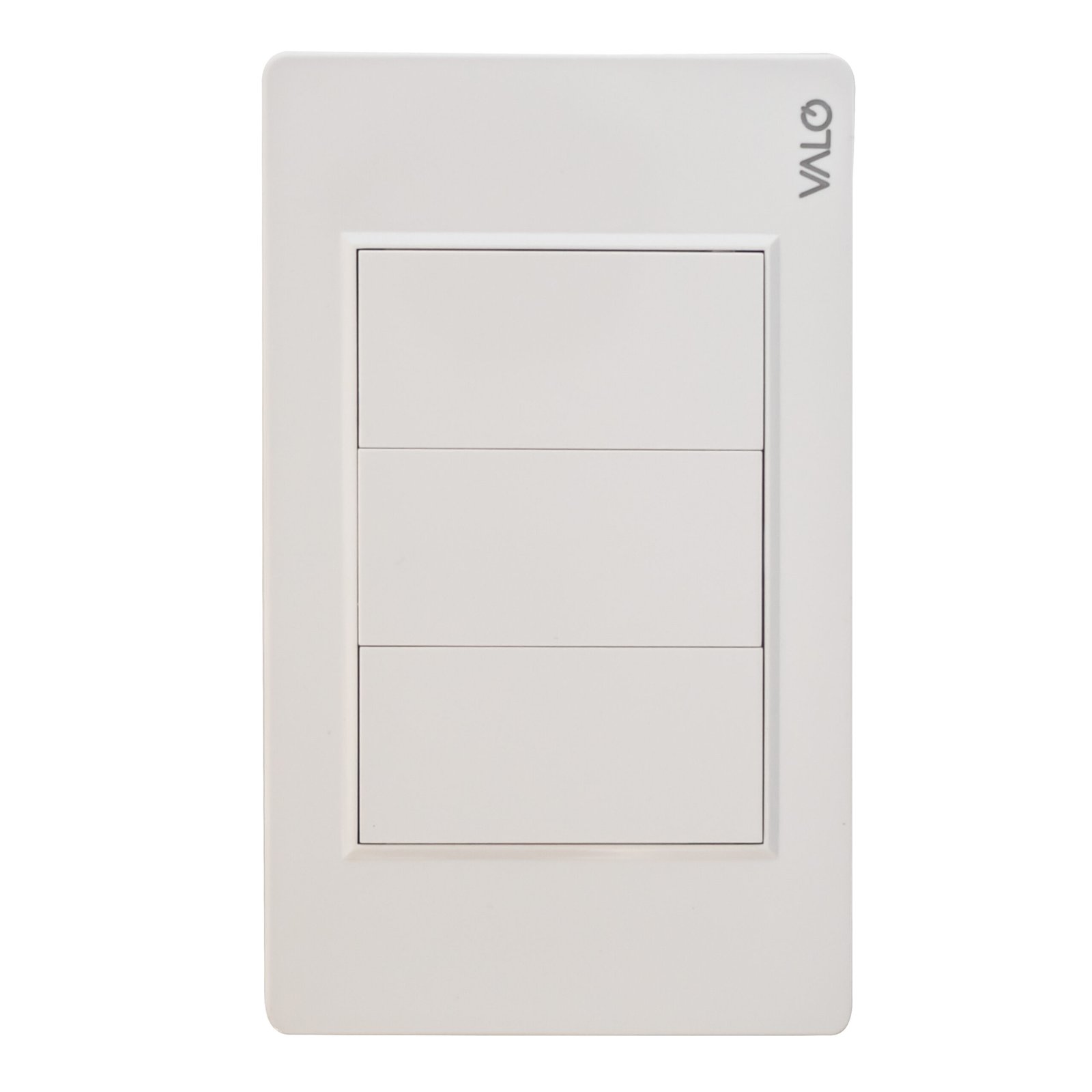 PLACA CIEGA COLOR BLANCO MARFIL