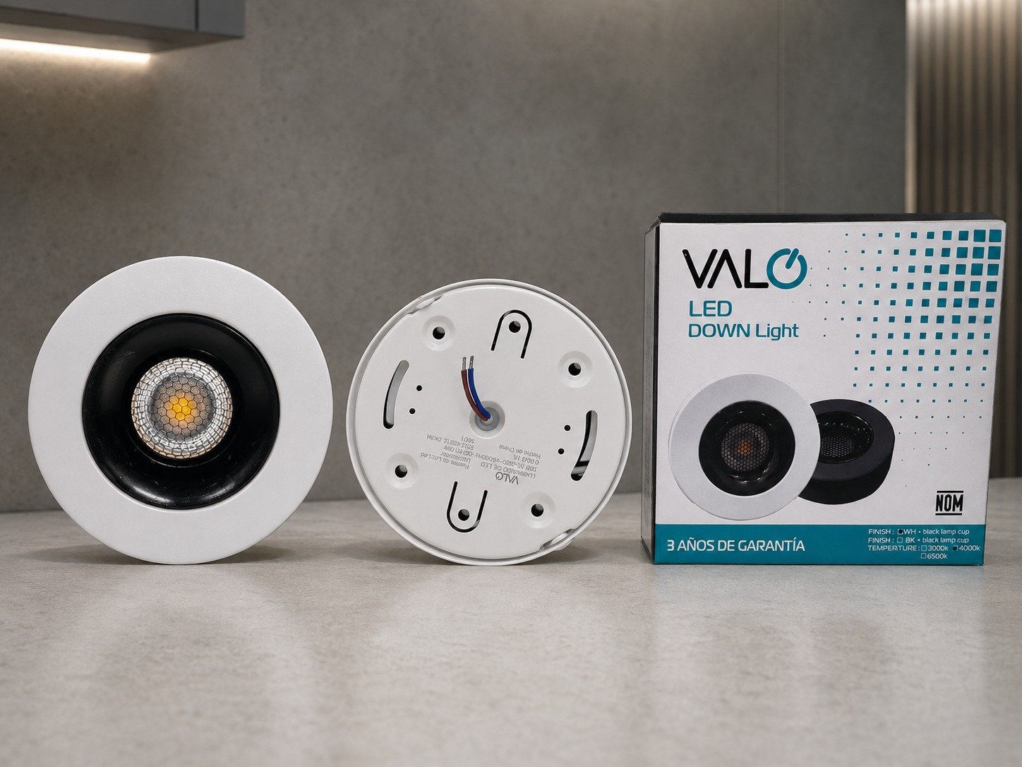 LUMINARIO LED  VALO DECO CORE SOBREPONER BLANCO 10W 4000K.